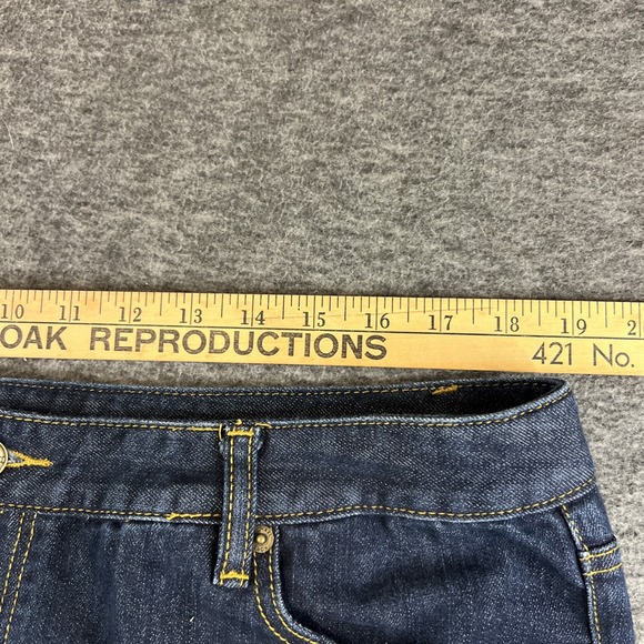 EUC! Michael Kors Women's Jeans 18W Blue Dark Wash Denim Logo - Picture 2 of 8